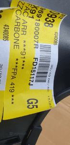 Tunel Środkowy podłokietnik skóra Renault Laguna III 969180007R 969120050R 10