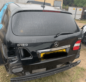 MERCEDES B 245 szyba tylna chrom klapy tylnej lampki oświetlenia tablicy oryginał  a 169 b 245 1