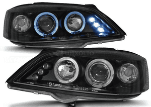 Lampy Reflektory OPEL ASTRA G 97-04 RINGI SOCZEWKI