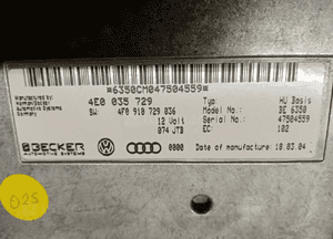 Moduł sterownik MMI NAVI Nawigacji podsawa Audi A6 C6 4E0035729  4F0910729 4F1035462 5