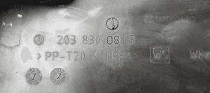 Podszybie osłona podszybia Mercedes W203 2038300813 7