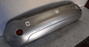 Zderzak tył tylny ford fiesta MK.6 6 vi lift fl 03 srebrny 2