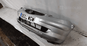 Zderzak przód przedni do honda jazz NH623M srebrny 2