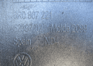 ZDERZAK PRZÓD PRZEDNI VW VOLKSWAGEN POLO V 5 2009-2014 11