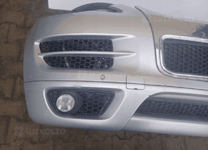 VW Touareg 1 I Lift R-Line 07/10 zderzak grill przód przedni 8