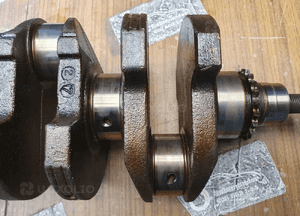 Wał Korbowy 06AF 050105189B Koło Zębate 2.0 ALT 20V 130KM Audi A4 B6 A6 C5 VW 17