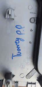 Osłona poszycie słupka prawa VW Touareg 7L6867240GB 6