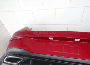 Mercedes cla W118 amg zderzak tył A1188859501 7