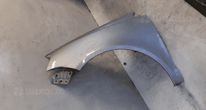 Błotnik lewy  do volkswagen  polo 9N lift 9N3 LA7W srebrny 3