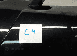 Zderzak przód przedni do bmw E90 E91 schwarz ii 2 czarny halogeny 2