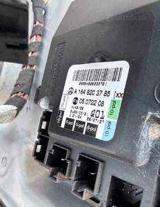 MERCEDES R 251 drzwi lewe czarne lakier 197  przód 7