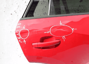 Drzwi prawy tył audi Q2 LY3U 2