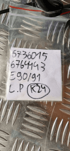 BMW E90 E91 ZWROTNICA AMORTYZATOR LEWY LEWA PRZÓD PRZEDNIA 6764443 6736015 13