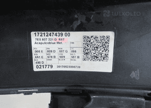 Zderzak przedni przód vw T6 caravella multivan iii 2015-2019 8