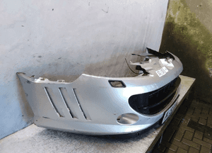 Zderzak przód przedni peugeot 407 coupe ezrc srebrny pdc czujniki spryskiwacze lamp xenon halogeny 4