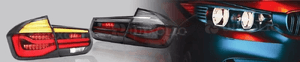 Lampy tylne do  vw golf iv 4 hatchback od 1997 do 2003 clear red smoke 6