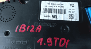 Seat Ibiza 08 6J IV zegar licznik 1.2  1.9 TDI 6J0920802J   6J0920800L 3