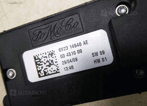 Jaguar xf X250 07-11 przełącznik panel szyb luster 8
