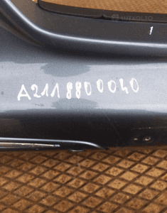 MERCEDES e 211 listwa zderzaka PDC klapka sprysku halogen lewy 5
