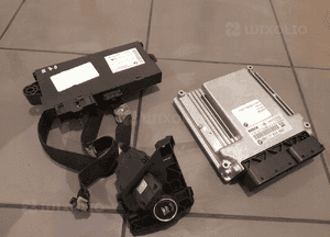 Bmw X5 E70 zestaw startowy sterownik ecu moduł cas stacyjka 14