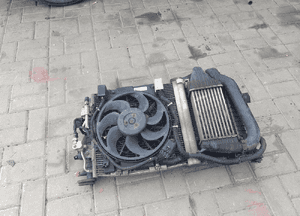 Opel Atra H Zafira B 1.3 1.7 cdti chłodnica wody wentylator intercooler 13128926 13128925 1
