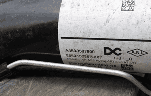 Oś tylna belka tylna zawieszenia RENAULT TWINGO III 2014-2021 SMART FORFOUR A4533507800 8
