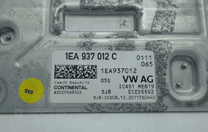 Moduł komfortu gateway vw ID3 ID.3 vw 1EA937012C 3