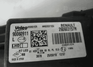 RENAULT MEGANE IV 4 LED LAMPA LEWA PRZEDNIA PRZÓD LEWY 13