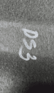 Półka bagażnika tył tylna citroen DS3 96837222ZD 4