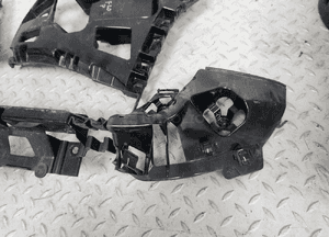 Bmw F20 lift ślizg zderzaka tył tylnego 7371754 7371753 7371712 komplet 5