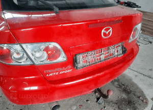 Mazda 6 02-07 HB Klapa tylna tył kolor szyba w kolor SU 5