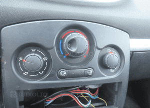 Panel sterowania nawiewem klimatyzacją renault clio iii 3 modus 7