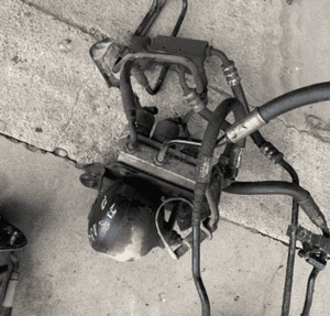 MERCEDES cl 215 amortyzator ABC S 220  przod prawy lewy blok przewody wahacz 4