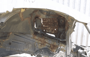 Podłuznica cwiara slupek prawy mercedes cl W216 3