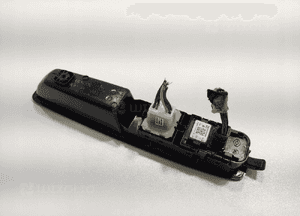 Panel przełącznik szyb lewy przód przedni renault zoe ii 255700068R 2019-24 6