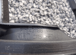 Fiat bravo ii dekor ramka lewarka 735431188 2