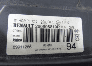 Lampa przednia lewa full led renault espace 5 v 6