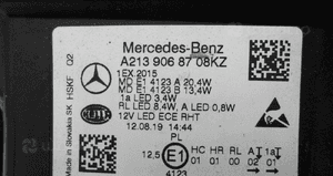 Mercedes e klasa 213 full led lampa przednia lewa 4