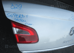 Szyba klapa bagażnika tylna tył skoda superb ii 2 sedan 9156 2008-2013 10