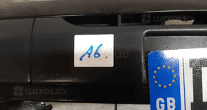 Zderzak przód przedni do renault clio ii 2 lift fl halogeny  NV676 czarny 2