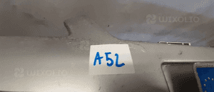 / ZDERZAK PRZÓD PRZEDNI FORD FOCUS MK.2 2 II 03 SREBRNY HALOGENY 2