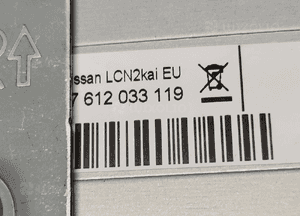 NAVI NAWIGACJA RADIO CD Nissan Juke I F15 lift 7612033119 25915BV80A 4
