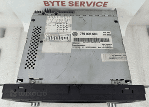 VW VOLKSWAGEN RNS 510 Radio Nawigacja Multimedia 7F0035680 Ekran nie działa 7