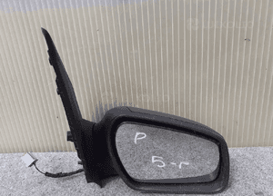 Lusterko elektryczne prawe ford fiesta MK6 vi lift 5-PIN czarny mat oryginał wysyłka! 3
