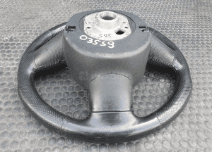 Kierownica Trzy 3 Ramienna Czarna Pikowana Skóra Air Bag Poduszka Wtyczka AUDI A4 B6 B7 27