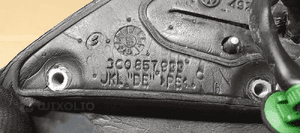 Lusterko lewe składane podświetlane 13pin 13 pinów Europa LC9X Passat B6 3C0 11