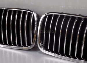 BMW 5 F10/11 Komplet Nerki / Grill zderzaka - 3816 4
