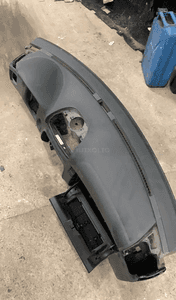 mercedes cl 215 konsola kokpit skórzany deska przeszycia 2