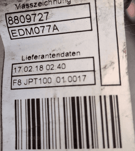 BMW X4 G02 F98 Wiązka czujników PDC Tył 8809731 3