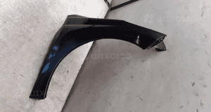 Peugeot 207 błotnik przedni przód prawy  exld exl czarny 2